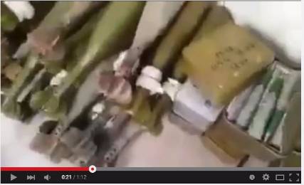 بالفيديو: اسلحة غنمتها المقاومة في مثلث العند 
