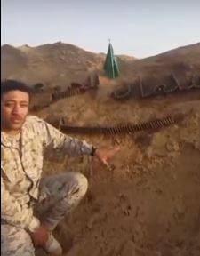 بالفيديو..جنود سعوديون يكتبون «سلمان الحزم» بالذخيرة الحية