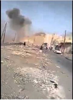 بالفيديو: الأهالي يشاهدون لحظة سقوط صواريخ عاصفة الحزم في صنعاء بالقرب منهم