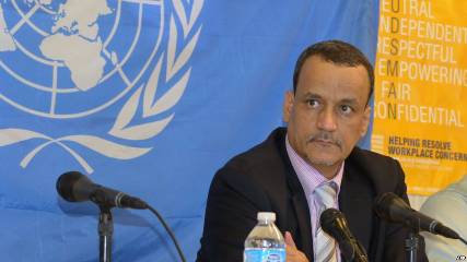 ولد الشيخ: مفاوضات جنيف بين الحكومة والحوثيين ربما تعقد خلال اسبوعين