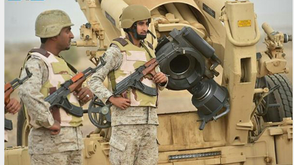 أصوات المدفعيات تهز قرى جنوب جازان السعودية