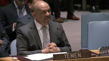 مندوب اليمن لدى الأمم المتحدة يطالب الحوثيين بوقف إراقة الدماء ويؤكد أنهم السبب الرئيس في توسع القاعدة