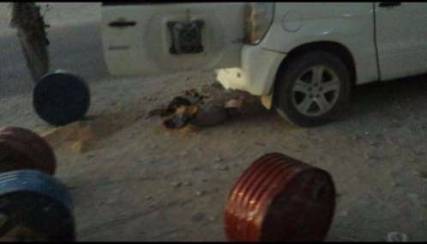 الجيش بوادي حضرموت يضبط سيارة مفخخة يقودها انتحاري