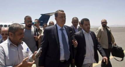 ولد الشيخ يصل صنعاء للترتيب للجولة 2 من مشاورات السلام اليمنية بالكويت