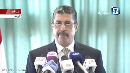 بحاح: لقاء جنيف للتشاور وليس للتفاوض