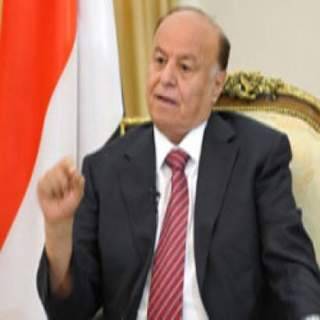 الرئيس هادي يثمن جهود وتضحيات الجيش الوطني في مواجهة جرائم مليشيا الحوثي والمخلوع