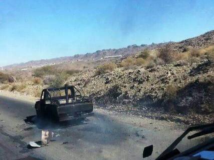 مقتل 5 حوثيين بكمين في رداع والطيران يشن سلسلة غارات على مواقع المليشيا في السوادية ومناطق أخرى بالبيضاء