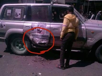 وفاة طالب متأثرا بجراحه التي أصيب بها بانفجار قنبلة بسيارة للحوثيين وسط مدينة إب