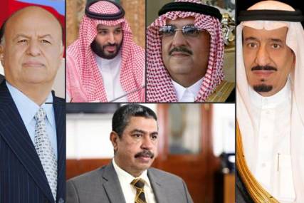 نص الرسائل بين الملك سلمان  وولي العهد وولي ولي العهد مع "هادي" و"بحاح"