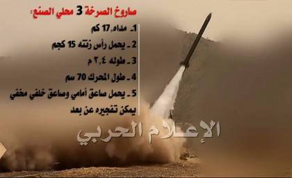 الحوثيون يقولون انهم صنعوا منظومتي صواريخ جديدة أطلقوا عليها "جيل الصرخة"  و "الزلازل" (صورة)