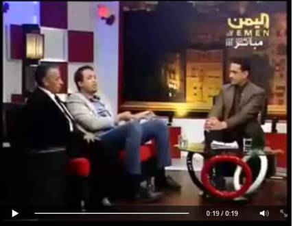 بالفيديو: صحفي حوثي يصف أهل تعز بالسرق على قناة اليمن الفضائية
