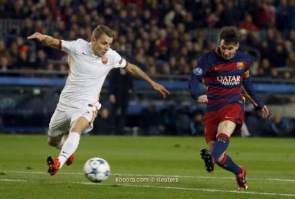برشلونة يسحق روما ويعبر الى دور ال16 في الابطال