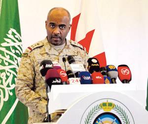 رد "عسيري" ناطق التحالف على تعهّد الحوثيين بإنهاء النزاع اليمني وتطبيق القرارات الأممية