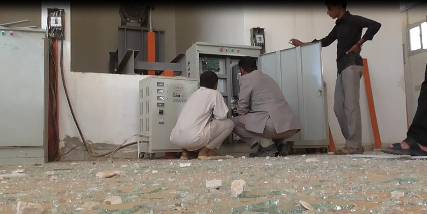 استئناف العمل في مستشفى مأرب بعد توقف دام أربعة أشهر